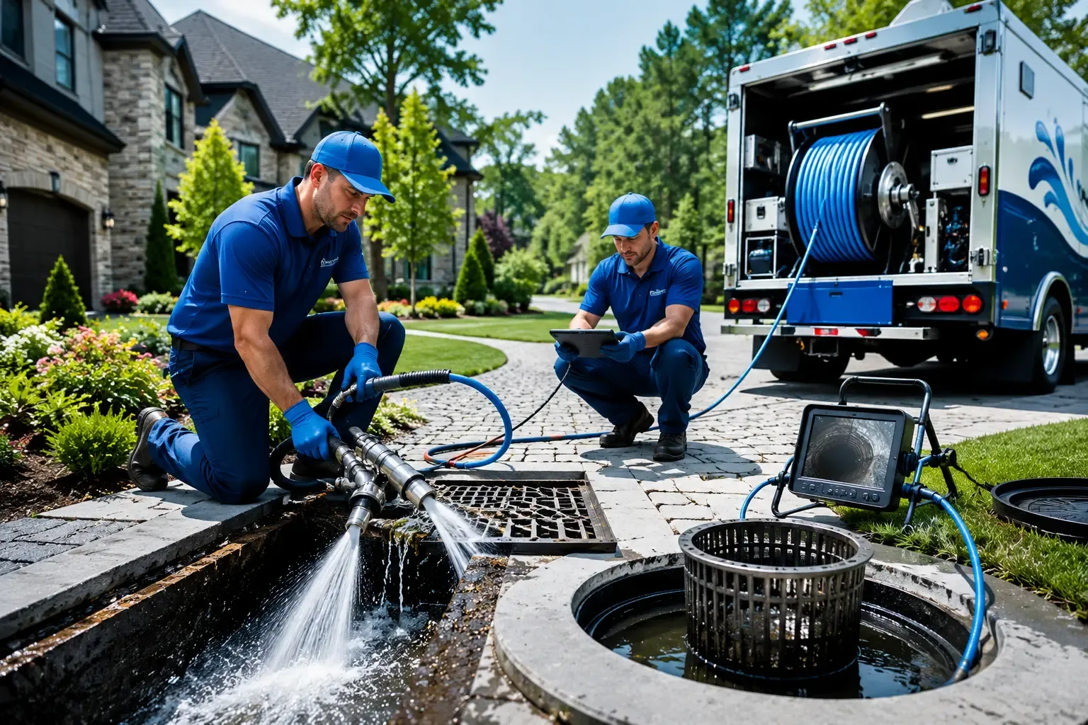 Local outdoor drain cleaning professionals in Colfax, NC